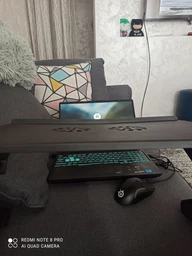 Столик трансформер для ноутбука Laptop Table T8 Чорний