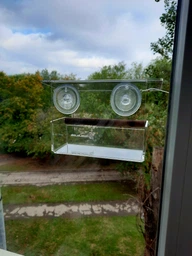 Кормушка для птиц на окно House_for_birds "Лоджия" в подарочной упаковке