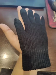 Сенсорні Перчатки Without Touch Logo Man Black 322307395