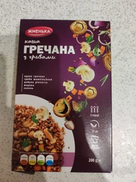 Каша гречневая с грибами Жменька 200 г