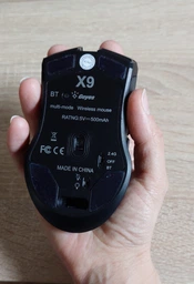 Мышь беспроводная, бесшумная игровая SENOIX™ Silent X9 Pro bluetooth + 2.4 gHz, с аккумулятором и подсветкой фото от покупателей 7