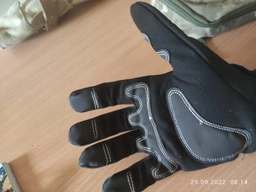 Рукавички тактичні REIS RMC-IMPACT; XL/10; Повнопалі; чорні. Стрілецькі рукавички. фото від покупців 1