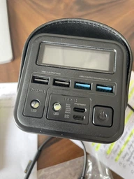 Повербанк O2 Project 60000 mAh 65 pro wat для макбуку, айфону. Зарядна станція на 6 портів USB Powerbank з ліхтариком (Black) фото от покупателей 5