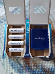 Аккумулятор Panasonic Eneloop AA 2000 4BP mAh NI-MH+case (BK-3MCDEC4BE) фото от покупателей 6