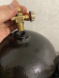 Перехідник для газових балонів з різьби 3/8" (16мм) на 21,8 мм ліва PRA2 00019 фото від покупців 8