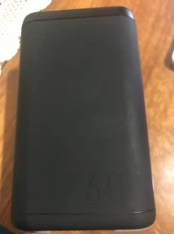 Повербанк O2 Project 60000 mAh 65 pro wat для макбуку, айфону. Зарядна станція на 6 портів USB Powerbank з ліхтариком (Black)