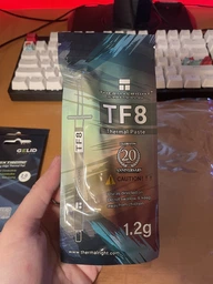 Термопаста ThermalRight TF8 1.2 грамма 13.8W теплопроводность серая фото от покупателей 3