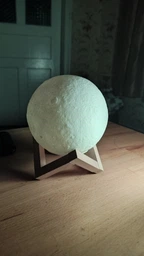 Ночник лампа Луна 3D - Настольный светильник луна Ночник детский Magic 3D Moon Lamp фото от покупателей 18