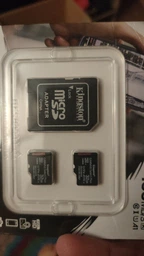 Карта памяти Kingston microSDHC 2х32GB Canvas Select Plus Class 10 UHS-I U1 V10 A1 + SD-адаптер (SDCS2/32GB-2P1A) фото от покупателей 1