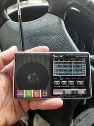 Радіо Golon RX-2277 + Power Bank, mp3, USB, ліхтар Сірий