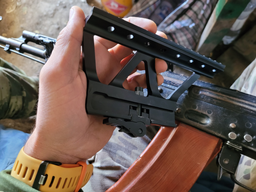 MI AK-74/AK-47 Большой быстросъемный кронштейн АК/СВД фото от покупателей 2