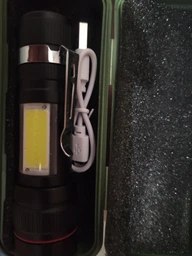Ліхтарик ручний BL 517 COB USB micro charge акумуляторний (517BLFNRR) IS3) фото від покупців 6