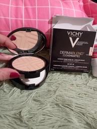 Пудра корректирующая для лица Vichy Dermablend Covermatte Compact Powder Foundation с матирующим эффектом оттенок 25 9.5 г ( 3337875563031) фото от покупателей 1