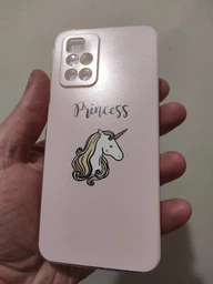 TPU чохол Demsky Princess unicorn для Xiaomi Redmi 10