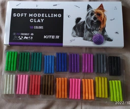 Пластилін восковий Kite Dogs 18 кольорів 360 г (K22-085) фото від покупців 2