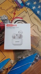 Бездротові навушники Lenovo LivePods LP40 TWS Bluetooth 5.0 Білі фото від покупців 6