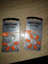 Батарейки RAYOVAC EXTRA 13 (PR48) для слухового аппарата, 6 шт