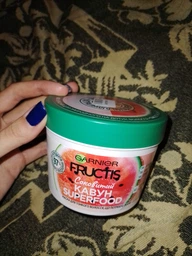 Маска Garnier Fructis Hair Food Арбуз Наполнение для тонких волос, требующих объема 400 мл (3600542389440)