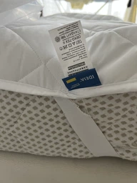 Наматрацник стьобаний Comfort з гумками по кутах 200*200 (8-11974) TM IDEIA фото від покупців 1