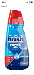 Средство для мытья посуды в посудомоечных машинах Finish Power All in One Gel 0% 900 мл (5908252000036) фото от покупателей 5