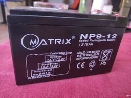Аккумуляторная батарея Matrix 12V 9Ah (NP9-12) фото от покупателей 15
