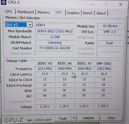 Оперативна пам'ять G.Skill F4-3000C16S-16GISB (F4-3000C16S-16GISB) фото від покупців 2