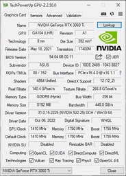 Видеокарта ASUS TUF-RTX3060TI-O8G-V2-GAMING фото от покупателей 6