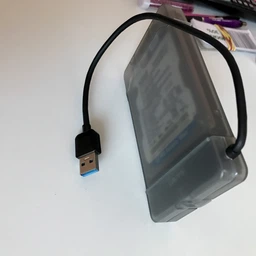 Адаптер Maiwo для подключения HDD/SSD 2.5" SATA к USB3.0 + контейнер защитный для HDD 2.5" (K104-U3S black) фото от покупателей 14