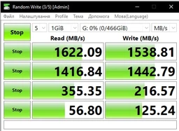 SSD диск Western Digital Blue SN570 NVMe 1TB M.2 2280 PCIe 3.0 x4 3D NAND (TLC) (WDS100T3B0C)