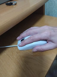Мышь Logitech B100 USB White (910-003360) фото от покупателей 16