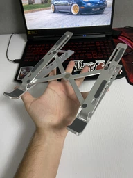 Подставка HQ-Tech HQ-CP-AIR для ноутбуков MacBook Air Pro алюминиевая фото от покупателей 2