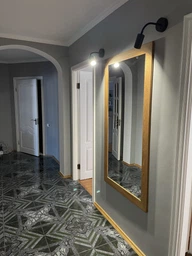 Настенное зеркало в деревянной раме HomeDeco Дуб 150х80 см
