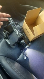 Налобний світлодіодний акумуляторний ліхтар LED HeadLight P70 на 3 акумулятора з зумом фото від покупців 5