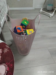 Сумка пластикова Sakarya Plastik 8409 25 л 40 х 41 х 19 см Біла (52426769) фото от покупателей 2