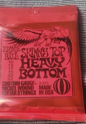 Струни для електрогітари Ernie Ball 2215 Skinny Top Heavy Bottom Nickel Wound 10/52