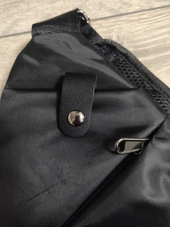 Чоловіча сумка Cross Body 4634 Месенджер протикрадій на плече рюкзак слінг Чорна (0609ОК) фото від покупців 1
