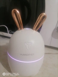 Зволожувач повітря та нічник Humidifiers Rabbit Білий фото від покупців 1