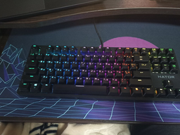 Клавіатура Hator Rockfall EVO TKL Optical ENG/UKR/RUS (HTK-633) Lilac USB фото від покупців 16
