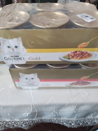 Влажный корм для кошек Gourmet Gold СОУС ДЕ-ЛЮКС, с курицей, 12 шт. по 85 г фото от покупателей 9