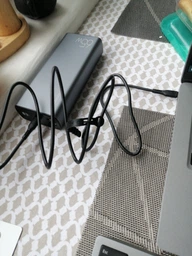 Повербанк Usams 65W Metal Quick Charge 30000mAh + кабель USB-C 100W для MacBook/iPad/iPhone/ Xiaomi/ Samsung/Huawei фото від покупців 2