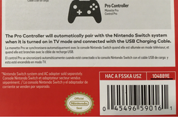 Геймпад Nintendo Switch Pro Controller (Black) [31719] фото від покупців 2