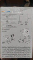 Настольная лампа OSRAM PANAN CLIP SQUARE 5W 80 lm 4000K USB 5V (4099854507496) с аккумулятором фото от покупателей 4