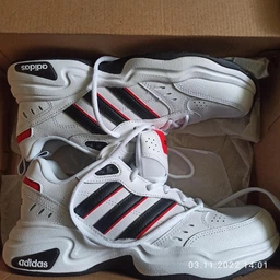 Мужские кроссовки для зала Adidas Strutter EG2656 45.5 (10.5UK) 29 см Core Black (4051043348235) фото от покупателей 15
