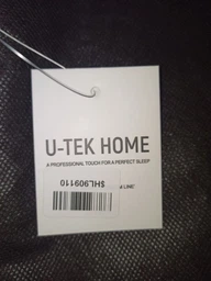 Наматрацник U-TEK. Simple, стьобаний, на резинках-80х190 фото від покупців 13