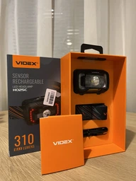 Налобний світлодіодний ліхтарик VIDEX VLF-H025C 310Lm 5000K фото від покупців 2