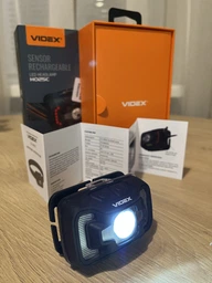 Налобний світлодіодний ліхтарик VIDEX VLF-H025C 310Lm 5000K фото від покупців 5