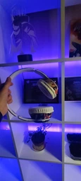 Беспроводные наушники Headset I750 – LED-подсветка, Bluetooth, MicroSD, FM-радио Черные фото от покупателей 12