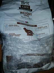 Сухий гіпоалергенний корм з кроликом Brit Care Weight Loss Hypoallergenic для собак з надмірною вагою 12 кг (8595602559169) фото від покупців 2