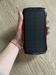 УМБ Promate SolarTank-20PDQi 20000 mAh с солнечной панелью 20W PD USB-C 18W QC USB-A 10W Qi 2xUSB-A Black (solartank-20pdqi.black) фото от покупателей 1