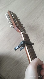 Набор для гитары каподастр и медиатор 6 шт 0.58-1.5 мм Alice Acoustic Black фото от покупателей 13